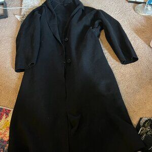 COS Black Pea Coat